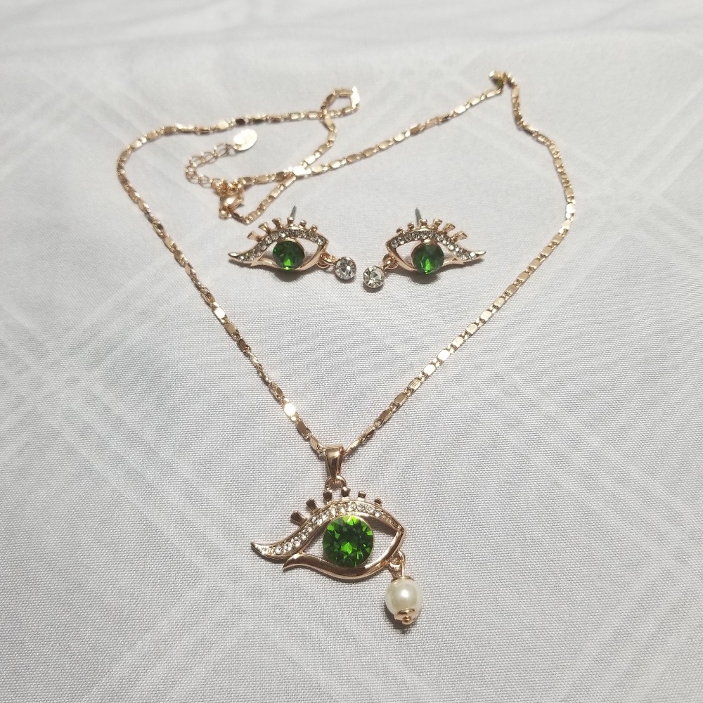Eye of Horus jewelry set - Picture 3 of 5